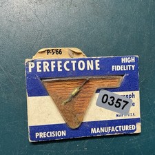Vintage Perfectone Phonograph Sapphire Tip Needle, P-S-66 picture