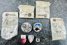 Lot SKI Pin PRA LOUP Skiing CORVARA France MITTERSILL Courmayeur KITZBUHEL Italy picture