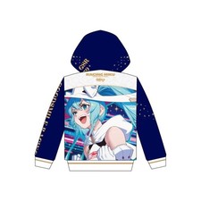 Vocaloid Hatsune Miku Racing 2024 Full Graphic Hoodie XL Unisex Japan Cosplay picture