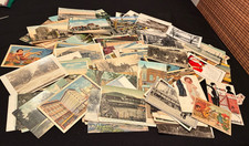 Lot 250+ Vintage Mixed Postcard Lot Streets Ships Scenic Small Town Views RPPC picture