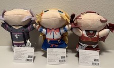 3x Hololive 10” Plush Nekomata Okayu Akai Haato Houshou Marine Plush NWT Round1 picture