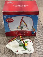 Disney Dept 56 Goofy Takes A Tumble Mickey’s Merry Christmas Village With Box picture