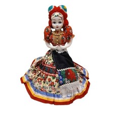 Hungarian Folk Art Doll 16