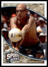 Phil Dalhausser 2009 Upper Deck Football Sports Heroes Raw Trading Card #337 picture
