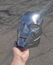 Doctor Doom Steel Mask Medieval Gladiator Handcrafted Armor Helmet Cosplay Prop picture
