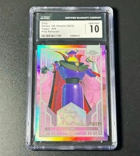 2023 Topps Chrome Disney 100 Zurg #28 Pink Refractor /399 CGC 10 picture