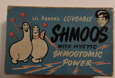 VINTAGE LIL ABNER'S LOVEABLE SHMOOS WITH MYSTIC POWER ORIGINAL BOX AND INSTRECTI picture