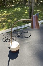 Vintage MCM Small Table/Desk Lamp 1950’s/60’s Atomic (works) Retro picture