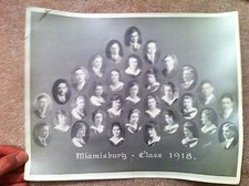 Miamisburg High School 6 Class Photos: 1918, 1919, 1930, 1931, 1933, 1934 Ohio picture