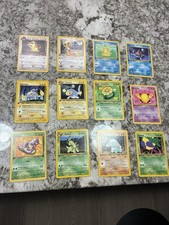 Pokémon TCG 12 First Edition Vintage Cards picture