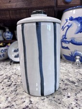 Very Rare M A Hadley Pottery Canister One Of A Kind picture