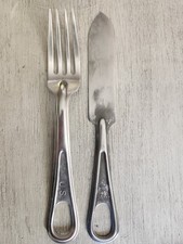 Vintage US Military GI Mess Kit Fork Knife UCCO Utica Cutlery Korea Vietnam Era picture