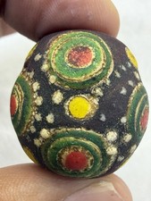 2000+ Years Old Lovely Ancient Rare Roman Mosaic Glass Wonderful Rare Bead picture
