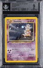 2000 NEO GENESIS 1ST EDITION #14 SLOWKING BGS 9 picture