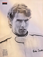 1990 Actor Tom Cruise illustrated picture