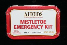 Rare Altoids Holiday LIMITED EDITION Mistletoe COLLECTIBLE ONLY -Tin Mint Candy picture