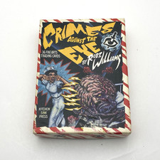 Vintage Robert Williams ‘Crimes Against The Eye’ Trading Cards – Complete Set picture