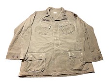 Vintage Vietnam OG-107 Jungle Jacket Ripstop Wind Resistant Combat Large Long picture