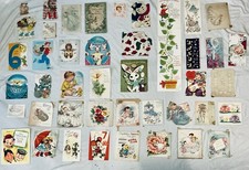 42 Vintage 1950s/1960s Used Greeting Cards ▪️Birthday, Baby, Easter, Christmas picture