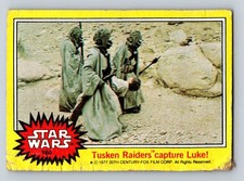 1977 Topps Star Wars #164 Tusken Raiders capture Luke picture