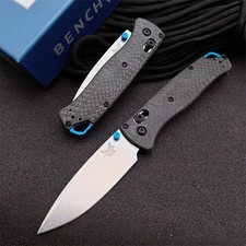 AXIS Lock Knives Black Carbon Fiber Handle Tactical Pocket Knife Light Weight picture