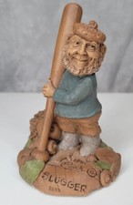 Vintage 1991 Tom Clark Gnome SLUGGER Lee Sievers carving figure carved figurine picture