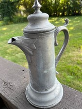 Vintage W&E Schmidt Communion Flagon Pewter picture