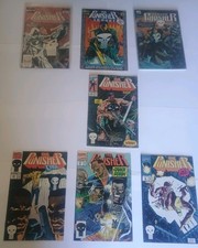 Lot Of 7- Marvel Comic Books- The Punisher Issues  picture