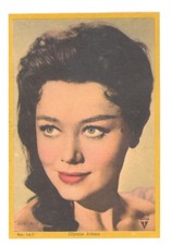 Glynis Johns Vintage British Film Star Actress Rob Roy Trading Card No. 147 picture