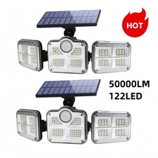 50000LM LED Solar Lights Outdoor Waterproof Motion Sensor Security Wall Lamp picture