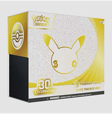 Pokémon Center Pokémon TCG Celebrations Elite Trainer Box 30th Celebration 6+ picture
