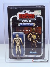 1980 Star Wars ESB C-3PO Vintage Kenner AFA 80+ 80/85/85 41 Back-B MOC Rare picture
