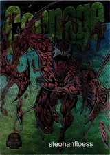 1994 Fleer Marvel Universe Series V Powerblast Power Blast Rainbow #1 Carnage picture