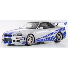KSR12007A 1/12 Nissan Skyline R34 GT-R 2001