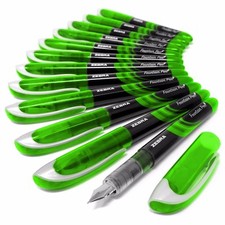 Zebra Fuente Disposable Fountain Handwriting Pen Coloured Ink Pack of 12 picture