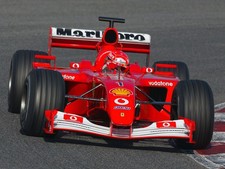 Cars 2001 ferrari f2001 formula f 1 race Art Print Poster 11x17 picture