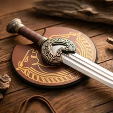 Handmade HERUGRIM THEODEN SWORD, King of Rohan Movie Replica Steel picture