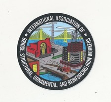 UNION IRONWORKERS Iron Workers International Association IW Black Colors Sticker picture