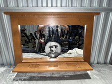 JACK DANIELS MIRROR / SHELF - COLLECTABLE DISCONTINUED - BAR HOME BAR- MAN CAVE picture