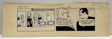 Chester Gould Dick Tracy Daily Original Art 1977 Inscribed & Signed picture