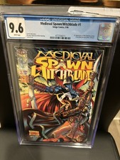 Medieval Spawn/Witchblade #1 CGC 9.6 White Pages Image Comics. picture