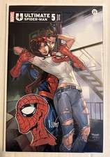 ULTIMATE SPIDER-MAN #5 | SEGOVIA EXCL VAR | EDDIE NUNEZ REMARQUE & SIG W/COA 🔥 picture
