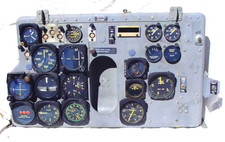 USAF B-57C Canberra Tactical Jet Bomber Rear Cockpit Aircrew Instrument Panel picture