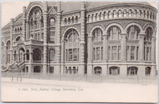 State Medical College Galveston Texas TX 1905 UDB Vintage Postcard P-191 c1900 picture