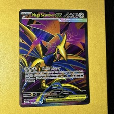 Mega Skarmory ex 106/088 Perfect Order Ultra Rare Full Art Pokémon picture