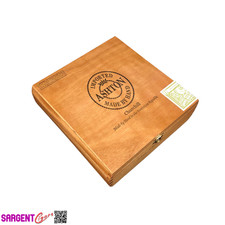 Ashton Classic Churchill Empty Wooden Cigar Box 8x8.25x2.5 picture