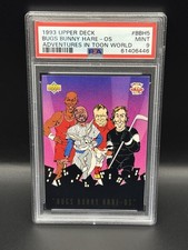 1993 Upper Deck Adventures in Toon World BBH5 BUGS BUNNY HARE OS JORDAN PSA 9  picture