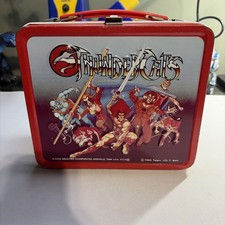Vintage 1985 ThunderCats Aladdin Industries Metal Lunch Box picture