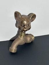 Vintage  Disney Mickey Mouse Brass Faucet NEVER USED picture