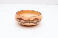 Antique Hopi Pueblo Native American Indian Pottery Bowl Vase Vessel 4.75
